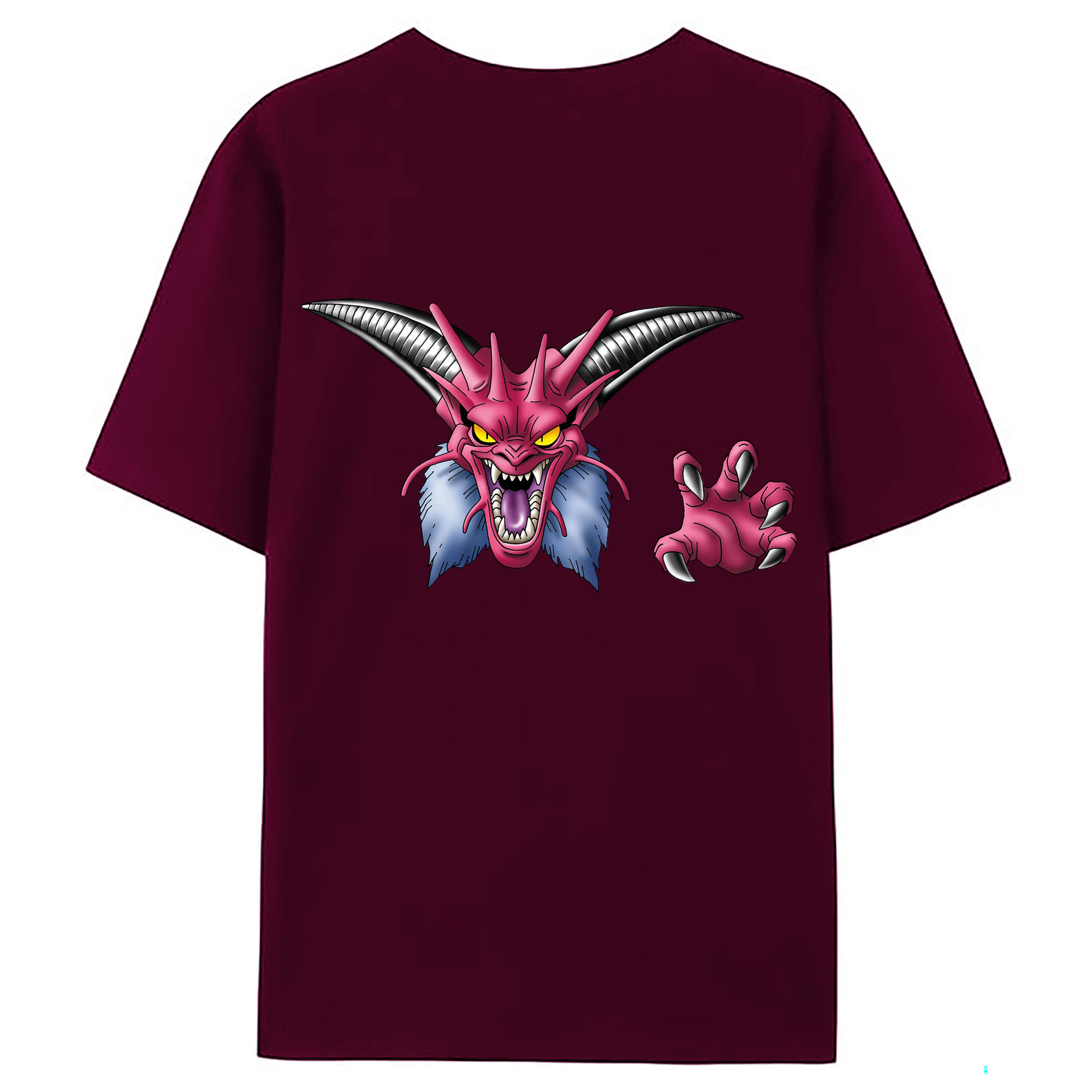 （画像用） ドラゴンクエスト Doragon Kuesuto Dragon Quest レディース半袖Tシャツ(バックプリント)